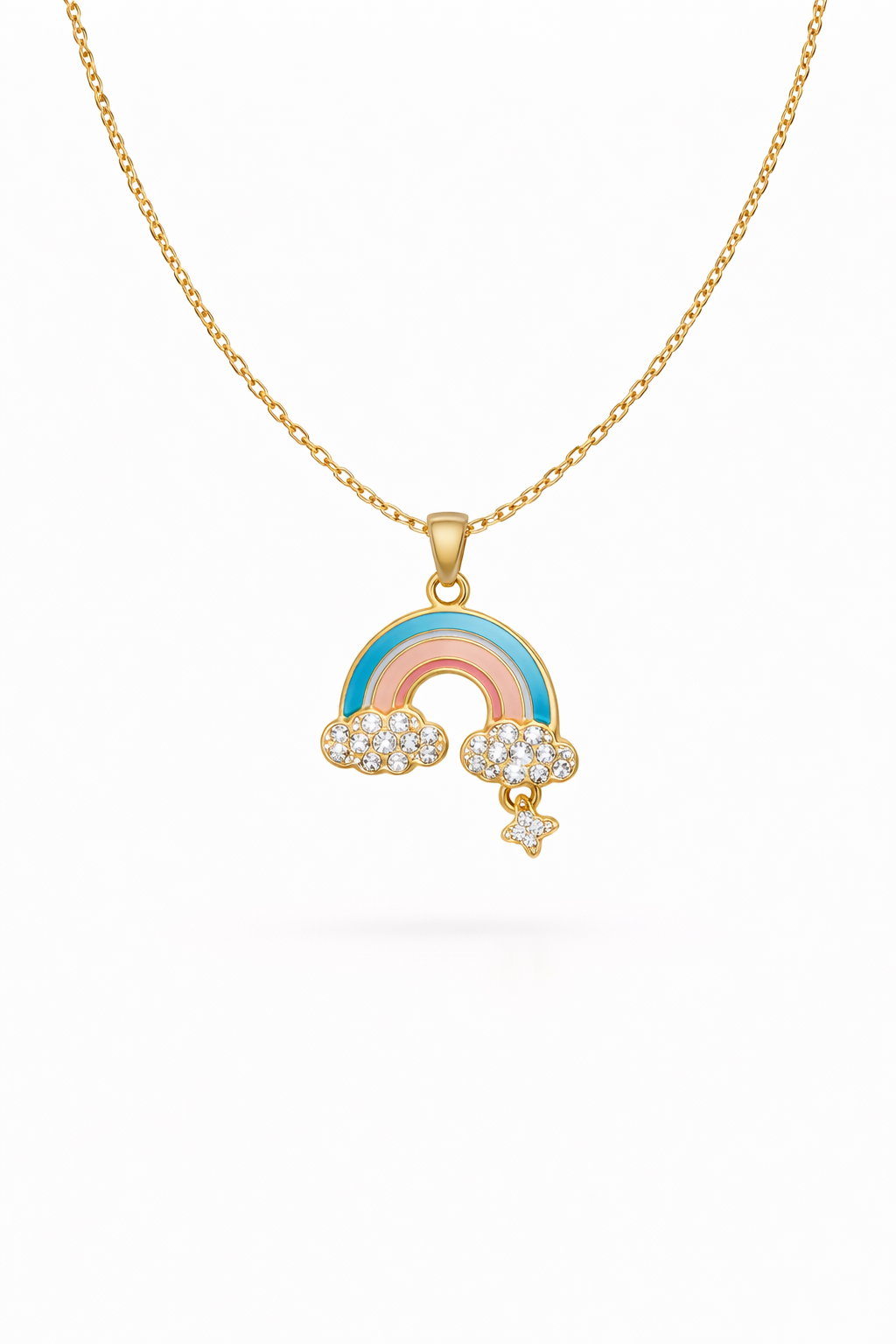 Golden Rainbow Dream Necklace