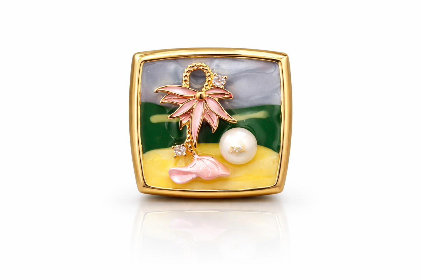 Paradise Bloom Pearl Ring