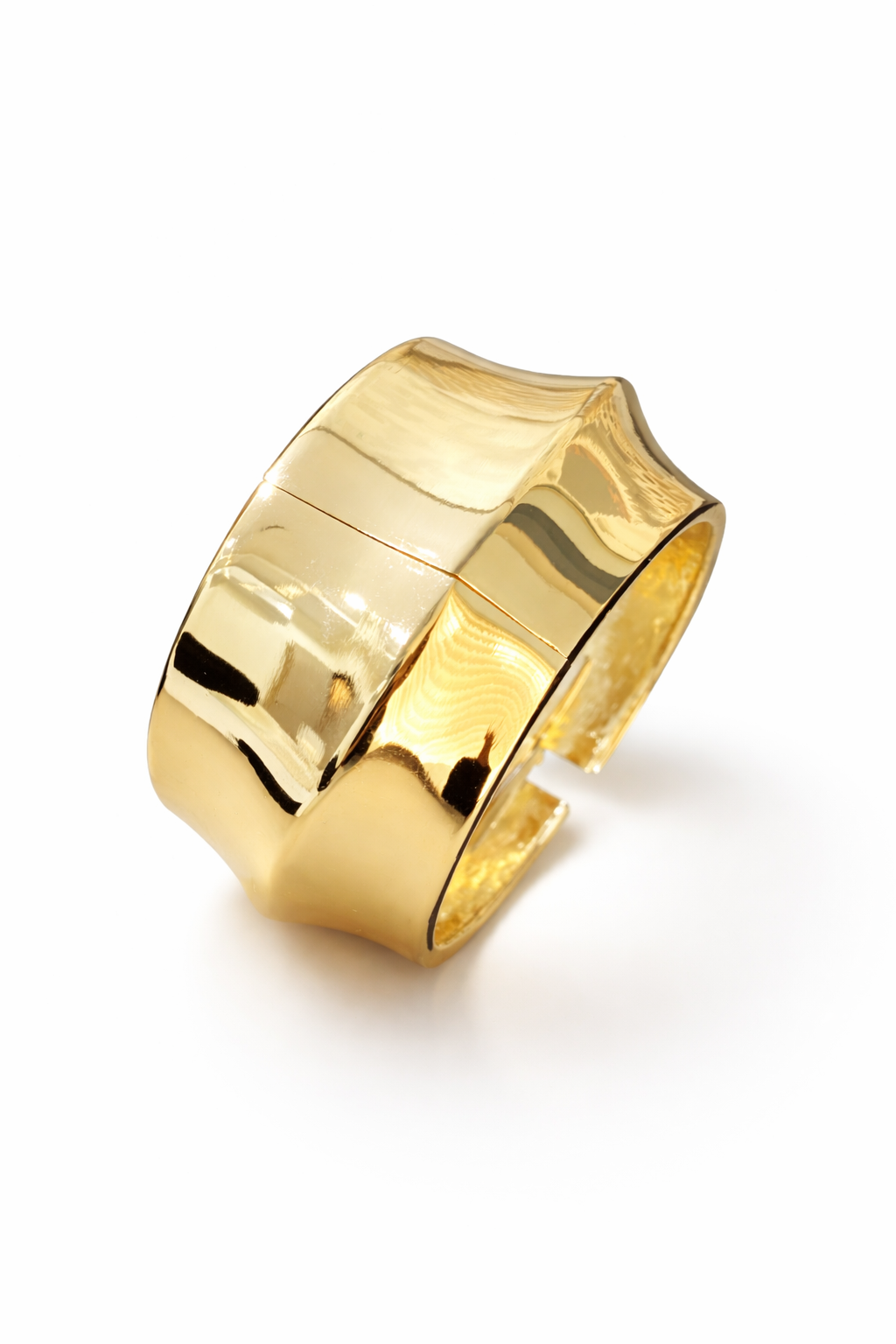 Sculpted Wave Cuff
