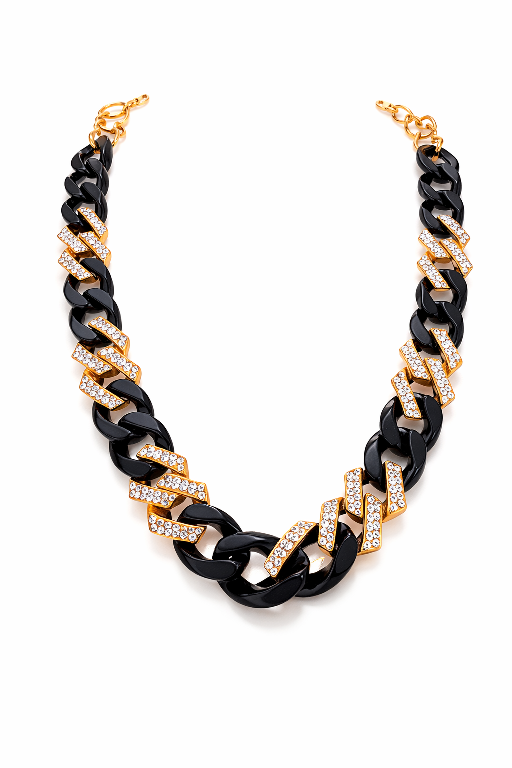 Midnight Luxe Link Necklace