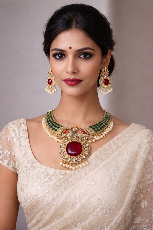 Maharani Crest Statement Set