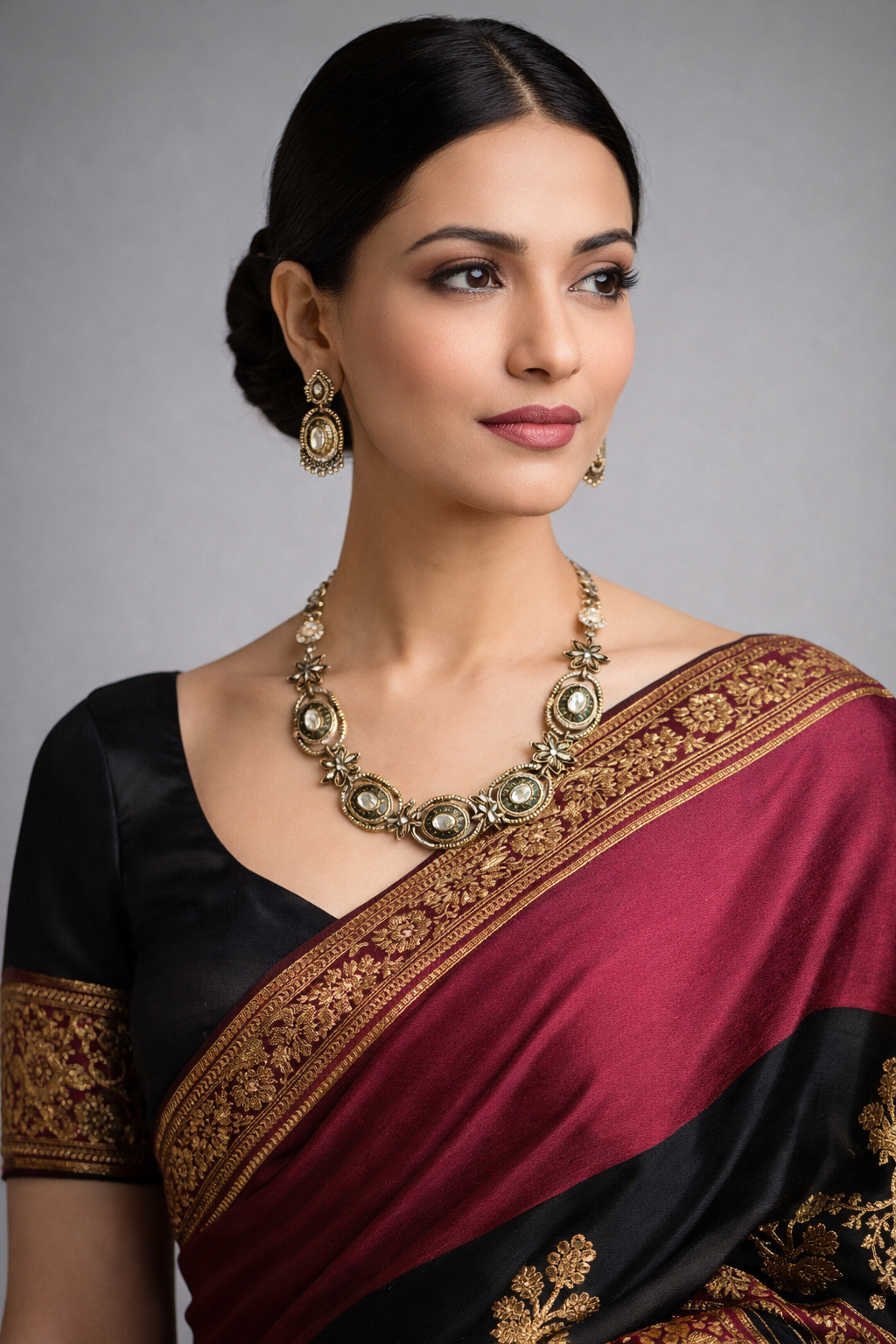 Celestial Medallion Necklace Set