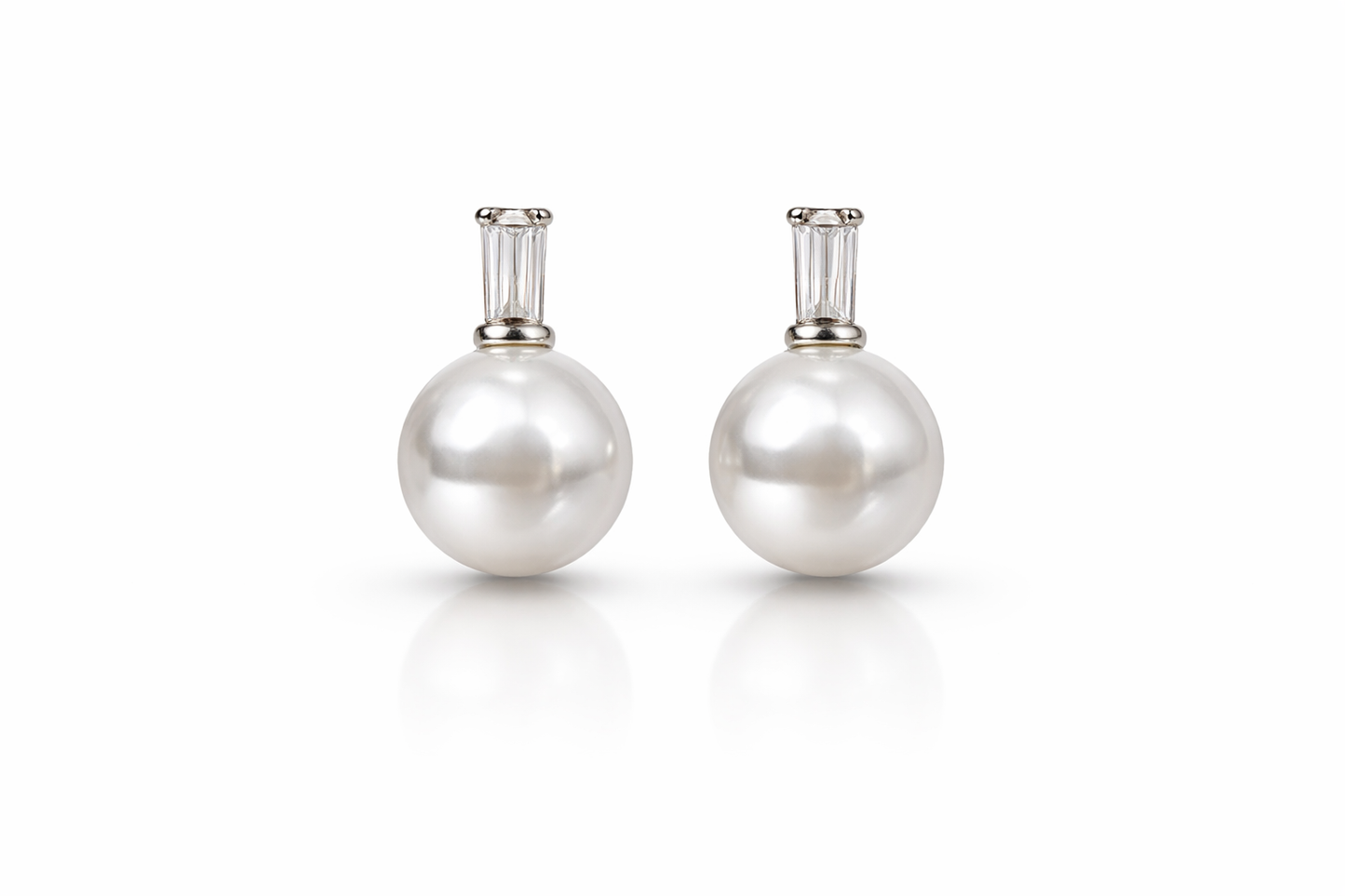Celestia Pearl Stud Earrings
