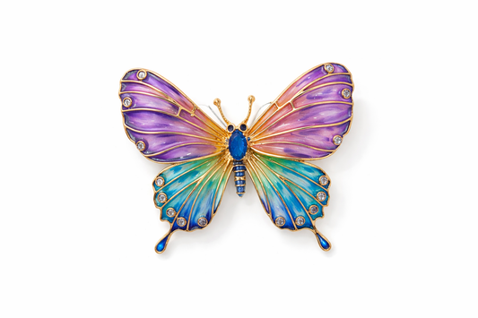 Celestia Prism Butterfly Brooch