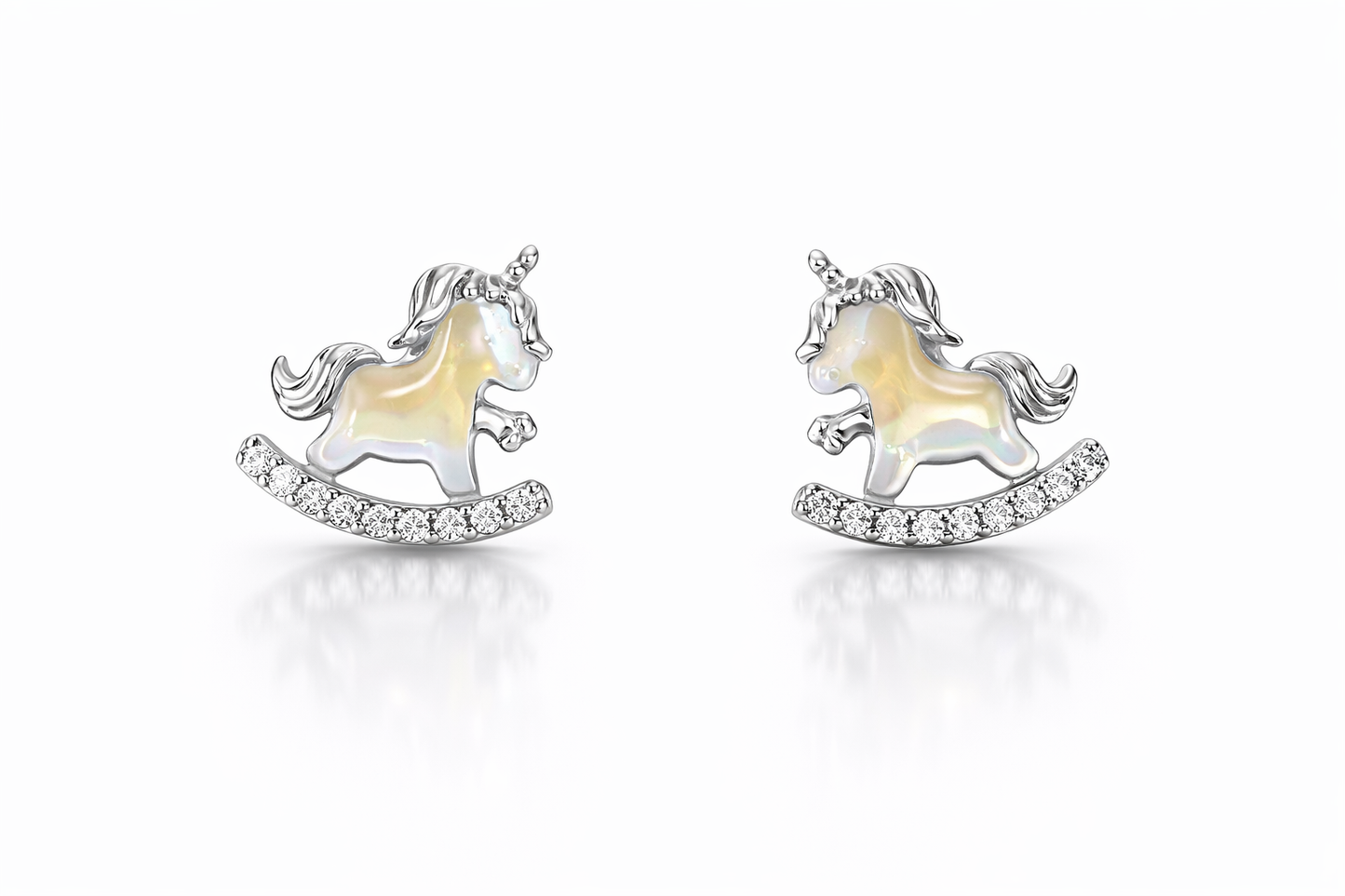 Celestial Rocking Unicorn Studs