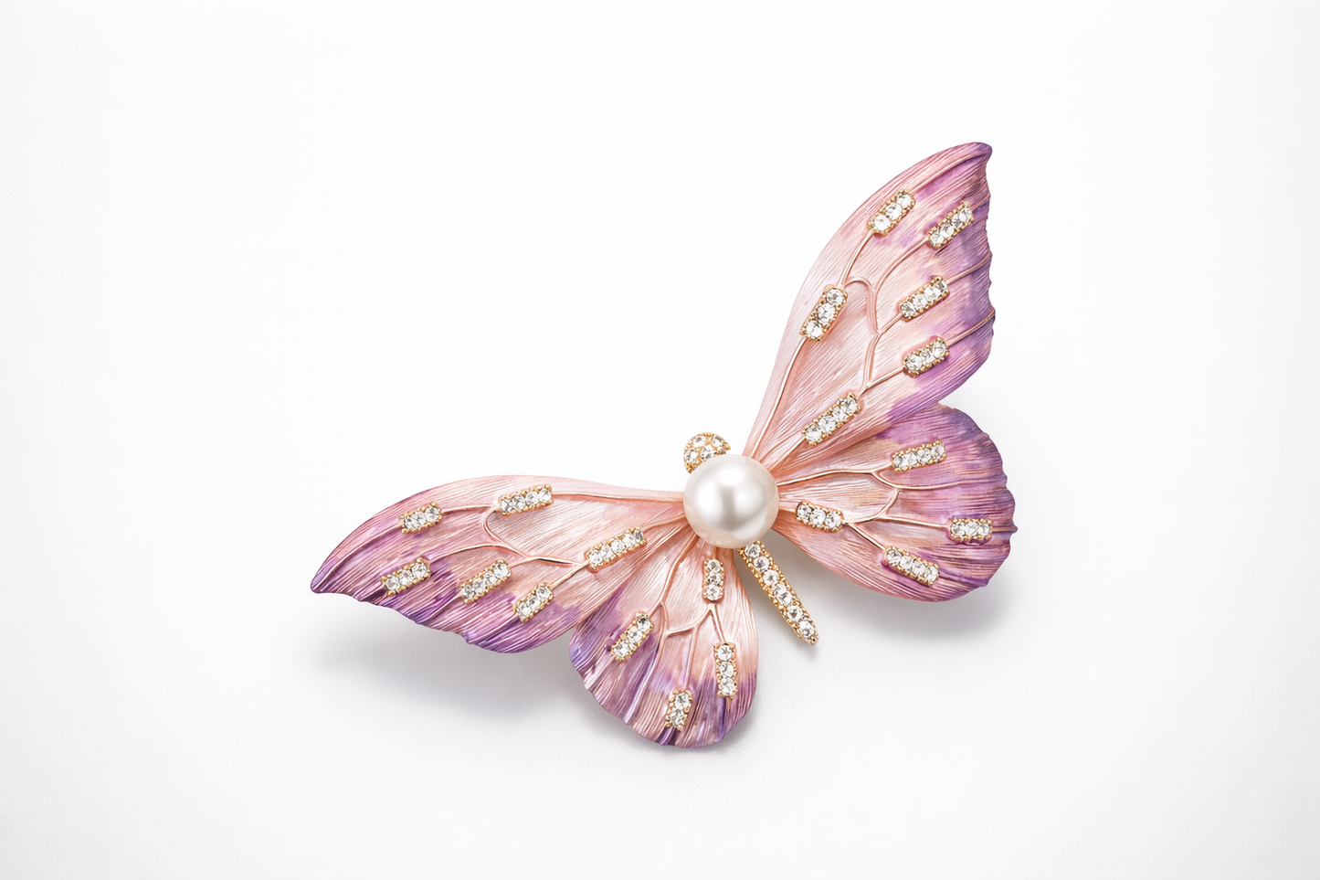 Blush Petal Pearl Brooch