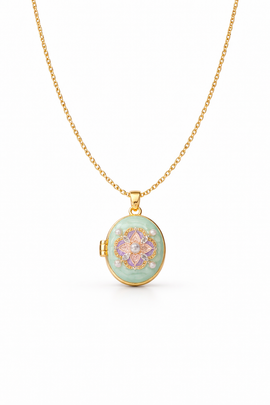 Bloom Locket Necklace