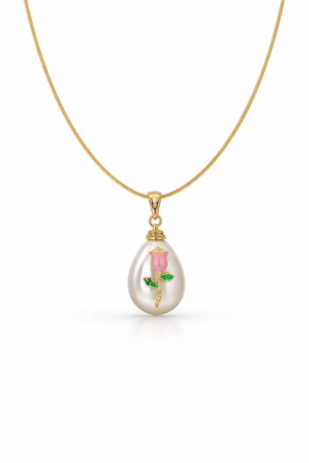 Pearl Rose Elegance Pendant