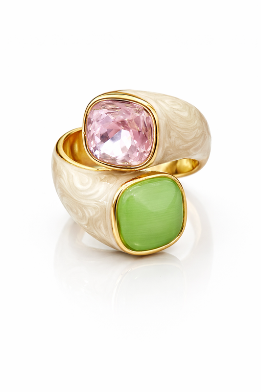 Blush & Meadow Duo Ring