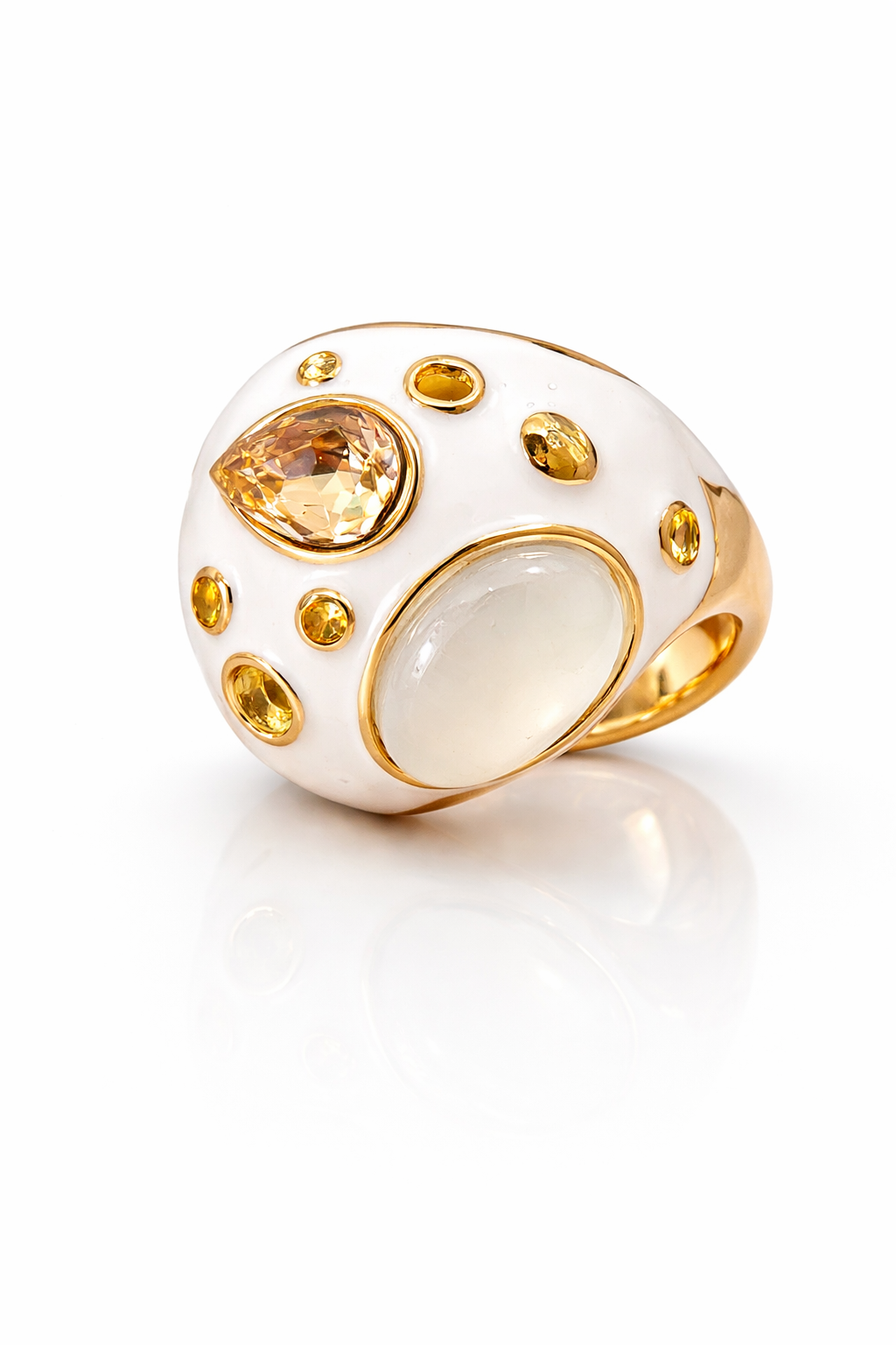 Aurora Pebble Statement Ring
