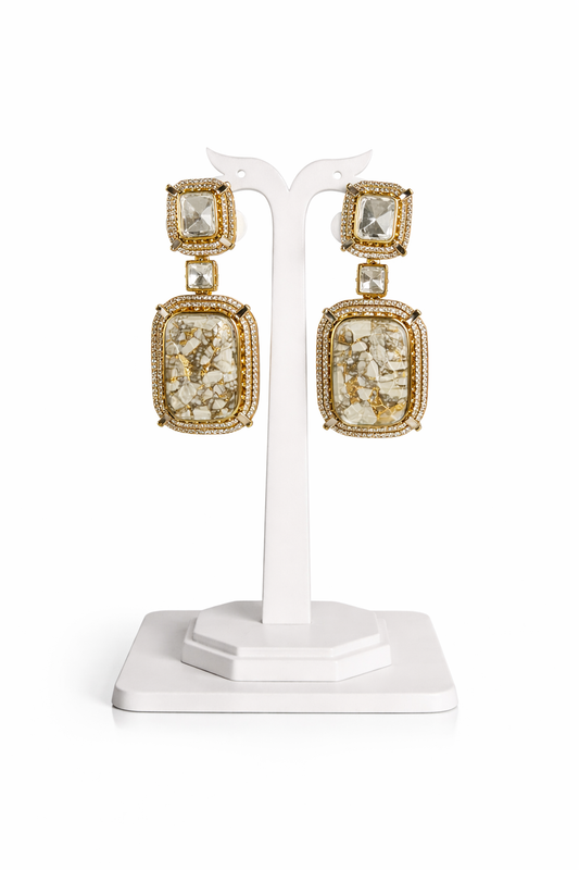 Imperial Marble Drop Earrings