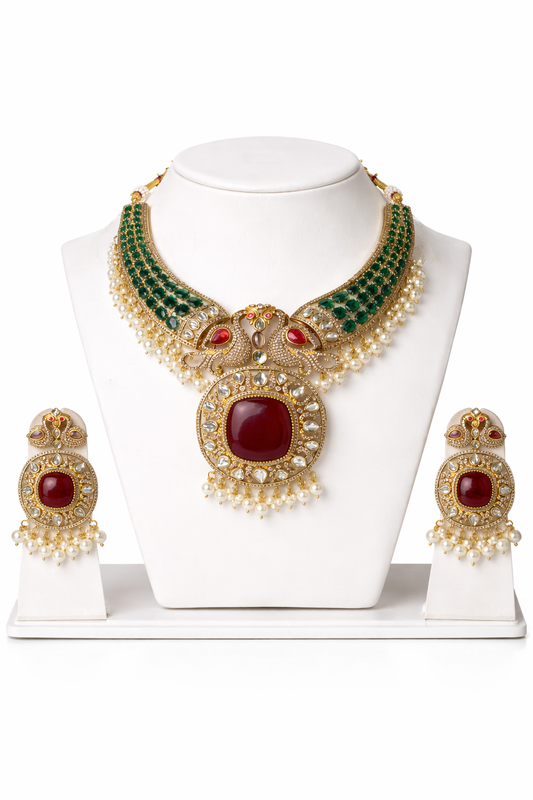 Maharani Crest Statement Set