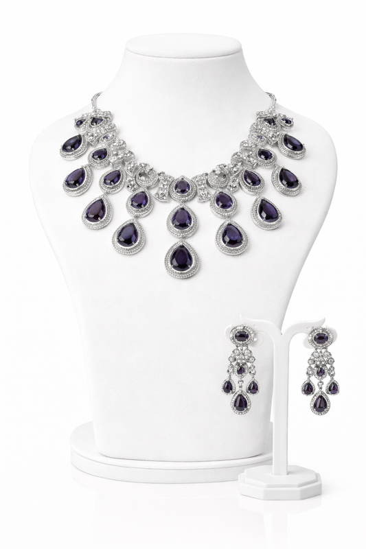 Violet Regent Cascade Set