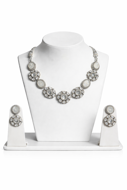 Ivory Bloom Heritage Necklace Set