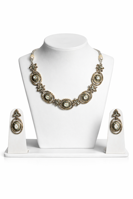 Celestial Medallion Necklace Set
