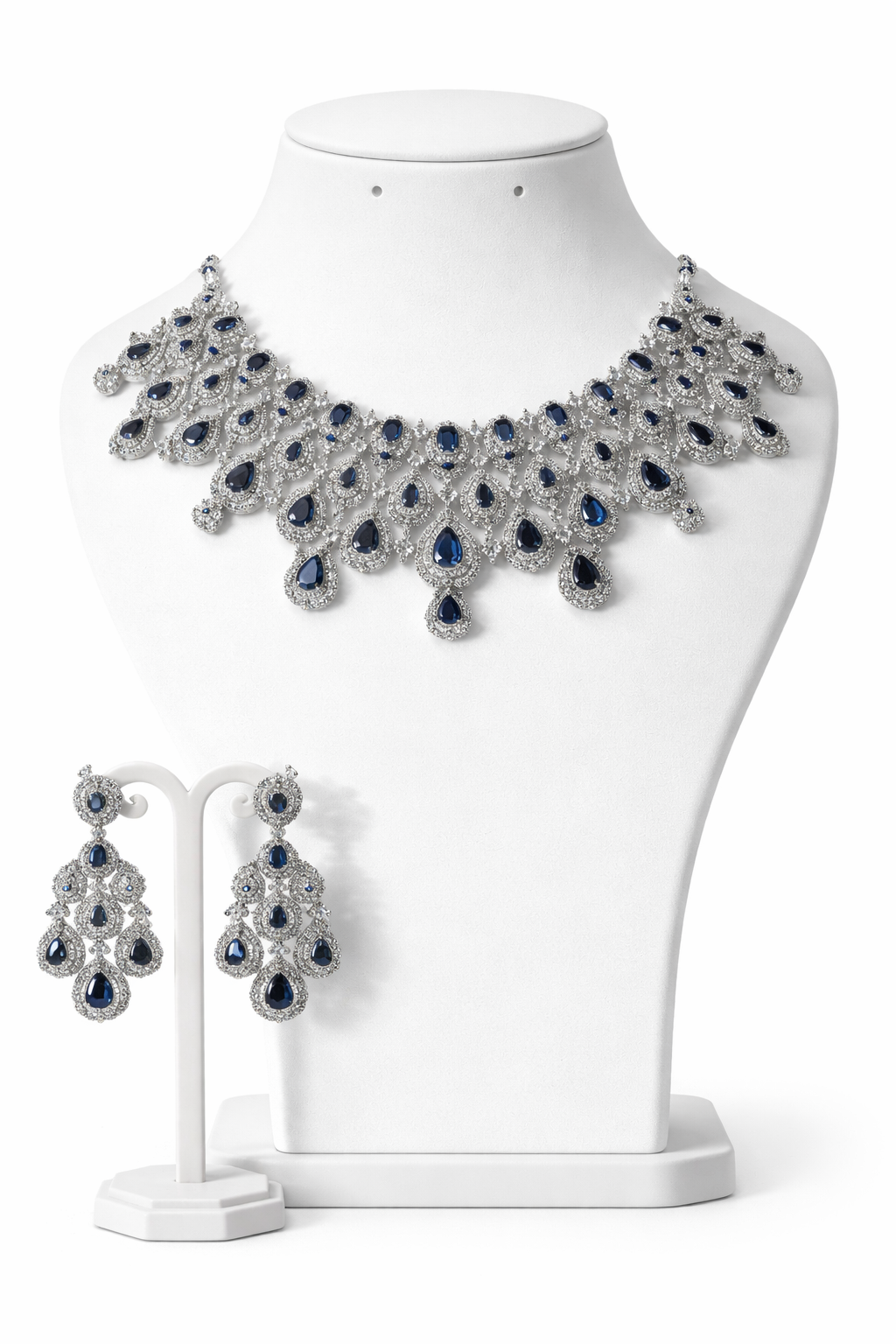 Royal Sapphire Cascade Set