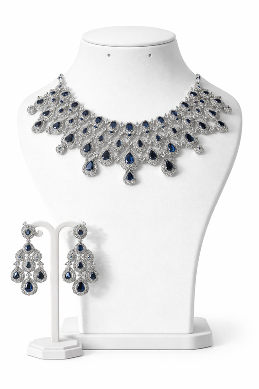 Royal Sapphire Cascade Set