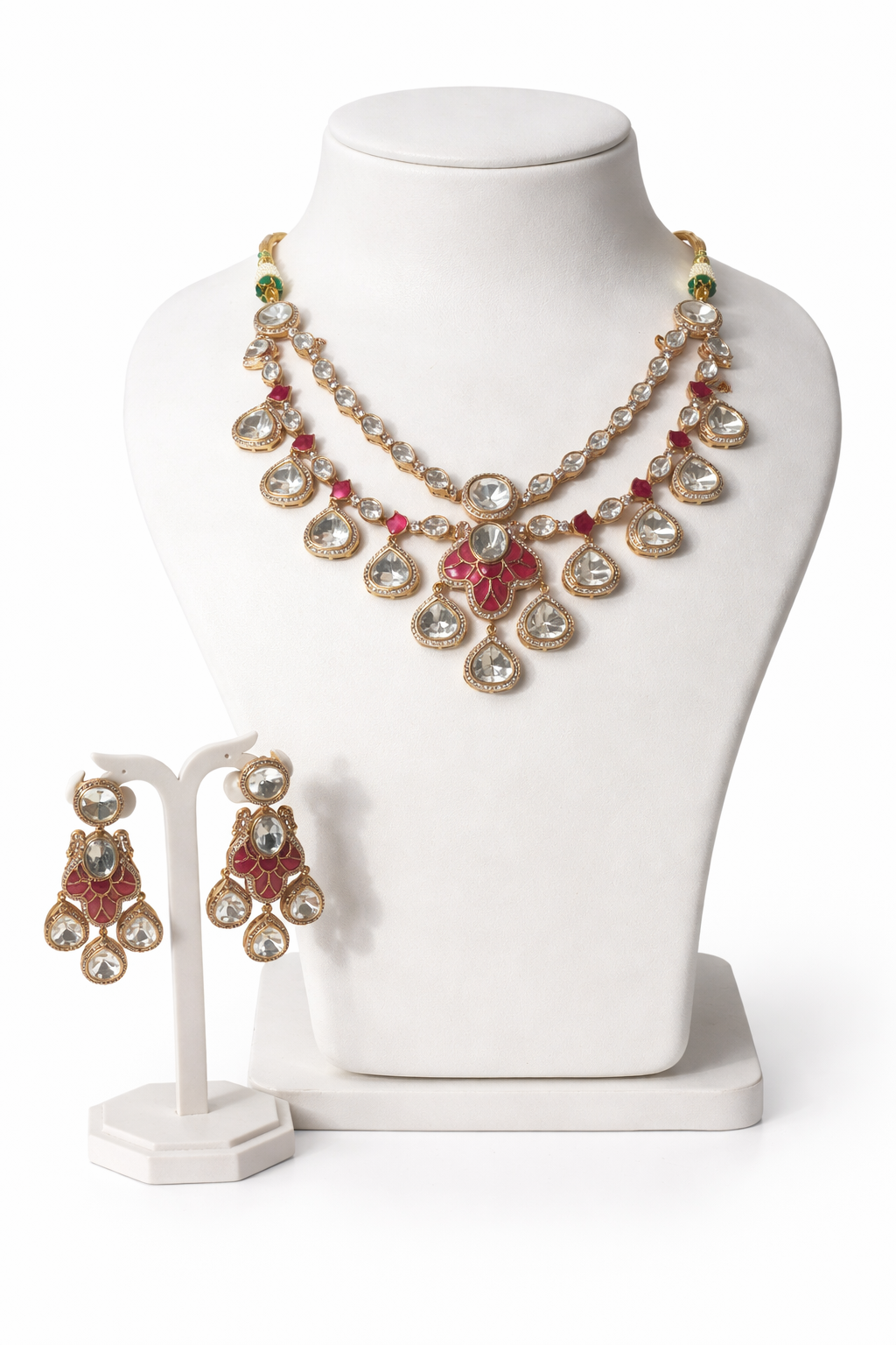 Rani Kundan Petal Necklace