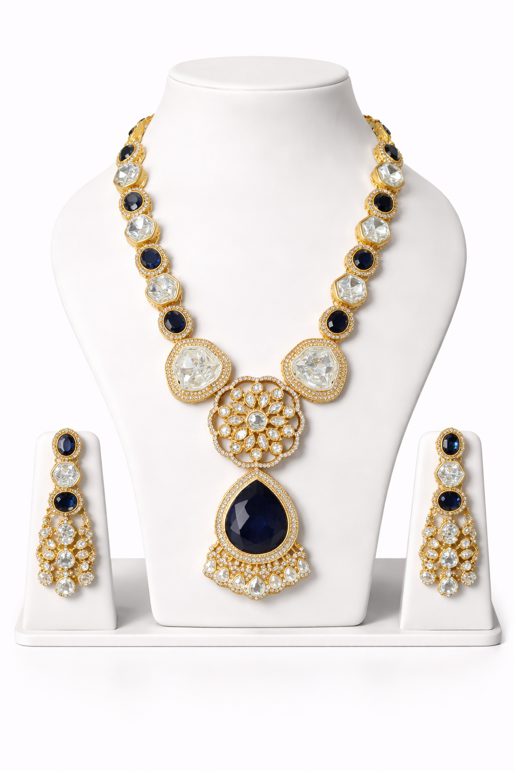 Noir Sapphire Royal Pendant Necklace