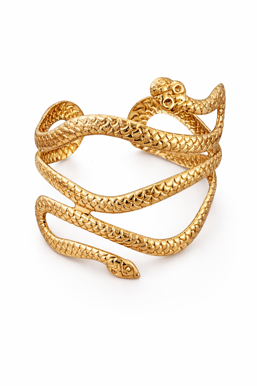 Serpentine Coil Cuff