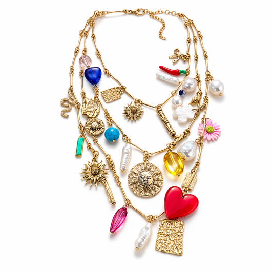 Celestial Charm Layered Necklace