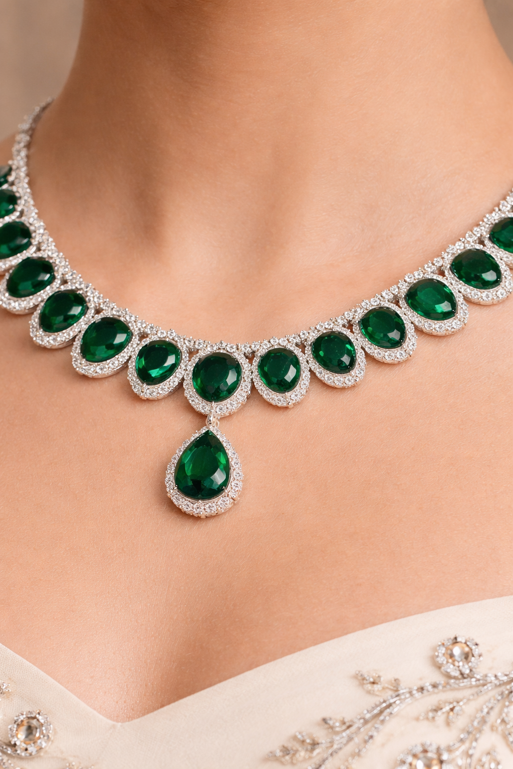 Emerald Dew Elegance Set