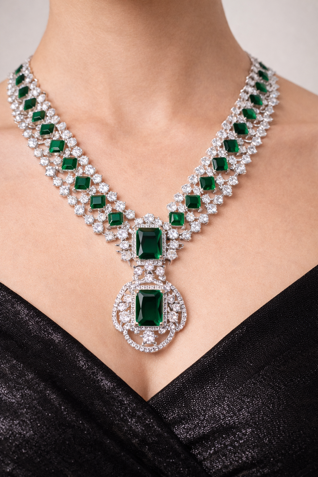 Emerald Royale Bridal Set