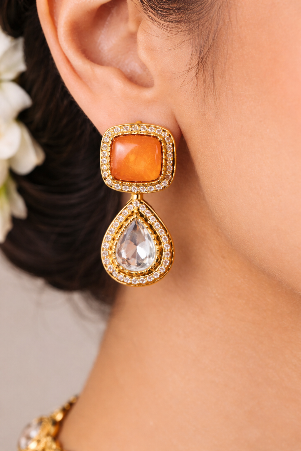 Amber Royale Pendant Set