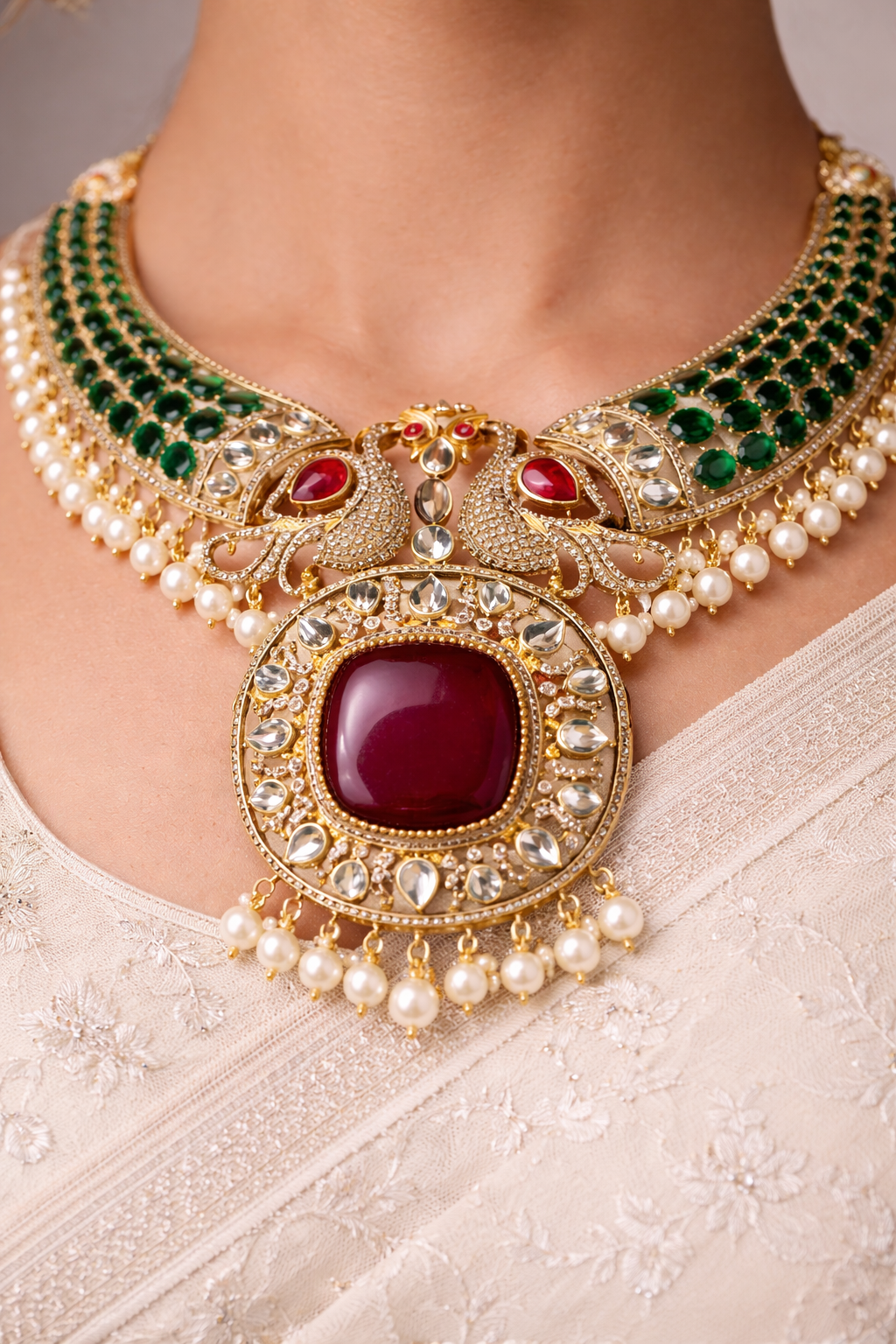 Maharani Crest Statement Set