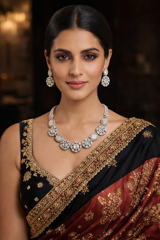 Ivory Bloom Heritage Necklace Set