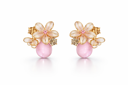 Blush Blossom Luxe Earrings